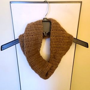 Handmade short infinity scarf